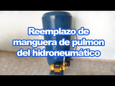 Reemplazo De Manguera De Pulmon Del Hidroneumático