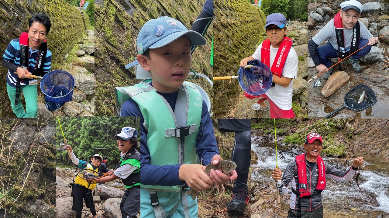 豊根村第1回ルアーフィッシング体験教室