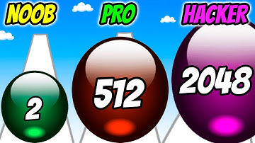 Faster Run 2048 - NOOB vs PRO vs HACKER