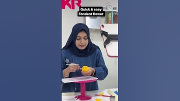 Quick and easy 7 days workshop #fondantcaketopper #fondantcake #hkrbakingacademy #hkrshorts #cake