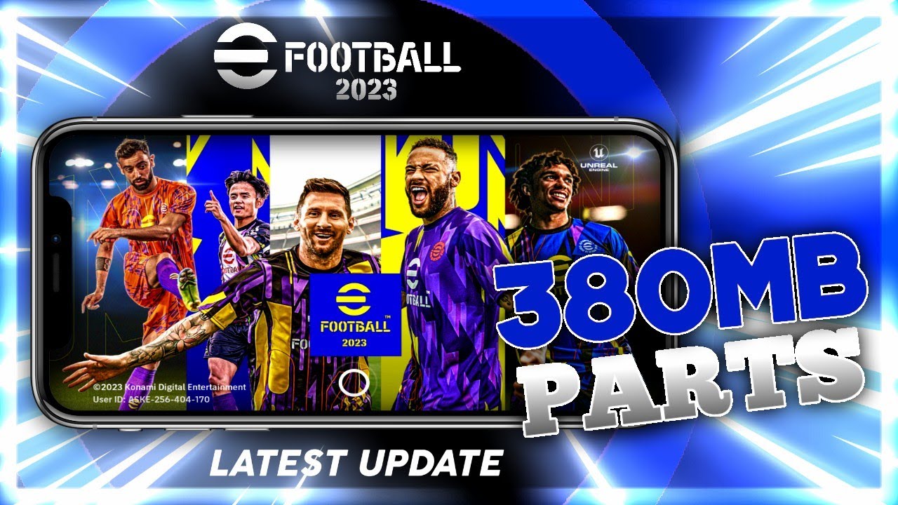 EFootball 2023 Mobile Apk 32 Bits latest 7.6.0 for Android