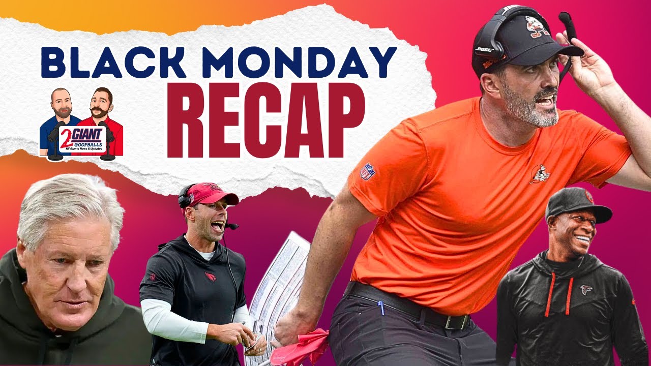 NY Giants Pick Stability Wins - Black Monday Chaos Spreads