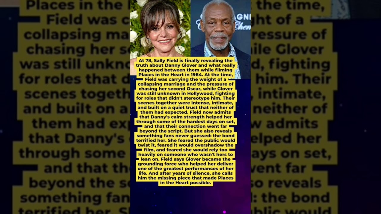 After 40 Years, Sally Field Finally Opens Up About Danny Glover