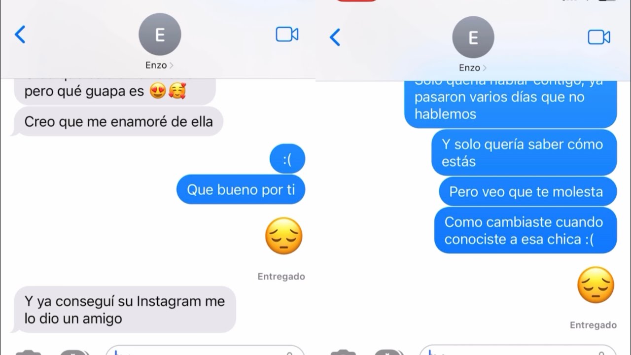 Chats con el chico que me gusta 🥲❤️parte 2