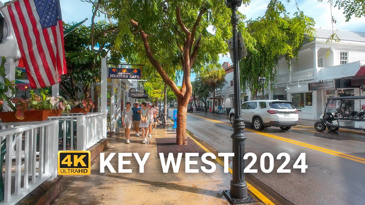 [4K HDR] Key West Florida - Duval Street Walking Tour