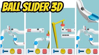 Ball Slider 3D Game All Levels Gameplay Walkthrough (iOS-Android) screenshot 3