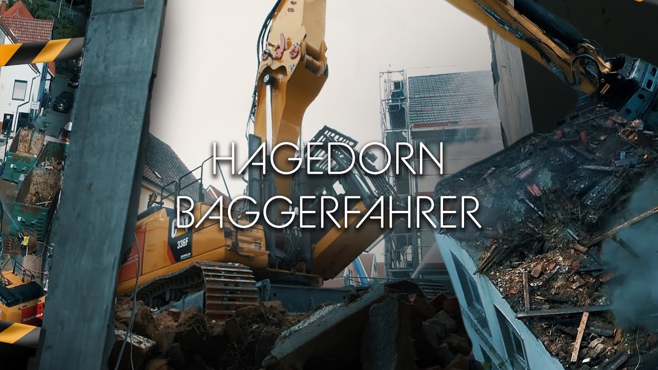 👷‍♂️🚧Der Beruf des Baggerfahrers bei Hagedorn | Gütersloh