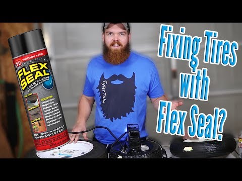 Video: Kan du använda Flex Seal på ett däck?