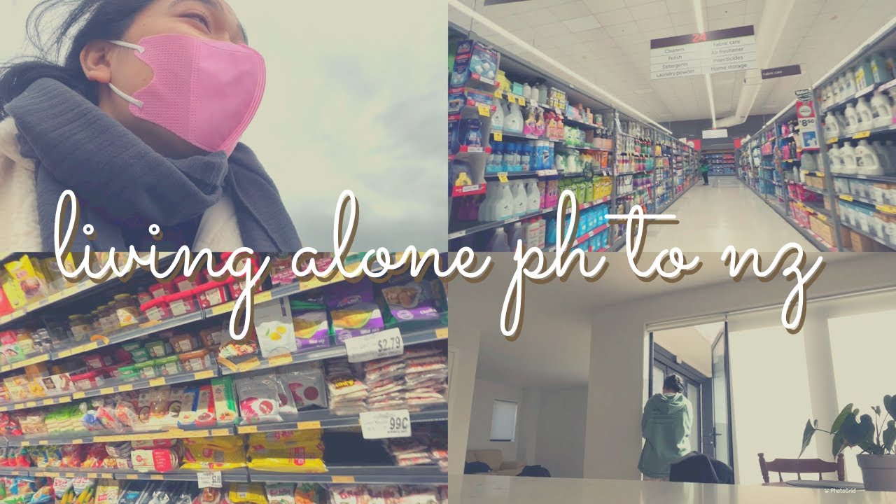 buying everything + settling down + first week in nz | living alone philippines to new zealand