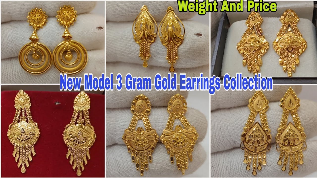 Delightful Gold Earrings Design Antique Temple Nagas Models Trending  Imitation ER22912