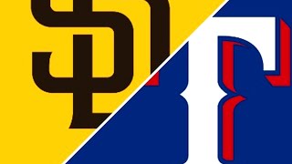 MLB A.I. Prediction: San Diego Padres vs Texas Rangers (PLAY)