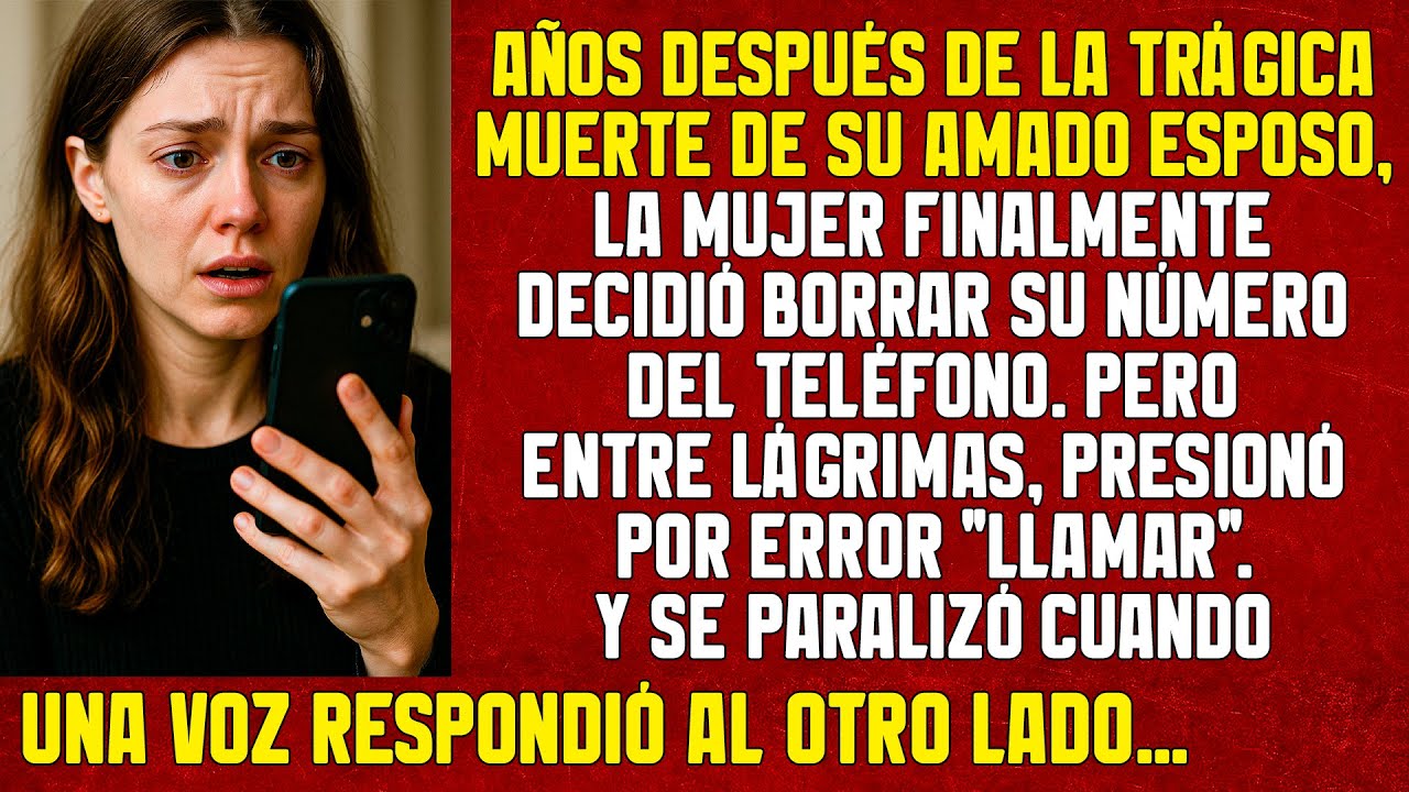 La mujer decidió borrar el número de su esposo, pero por accidente presionó 