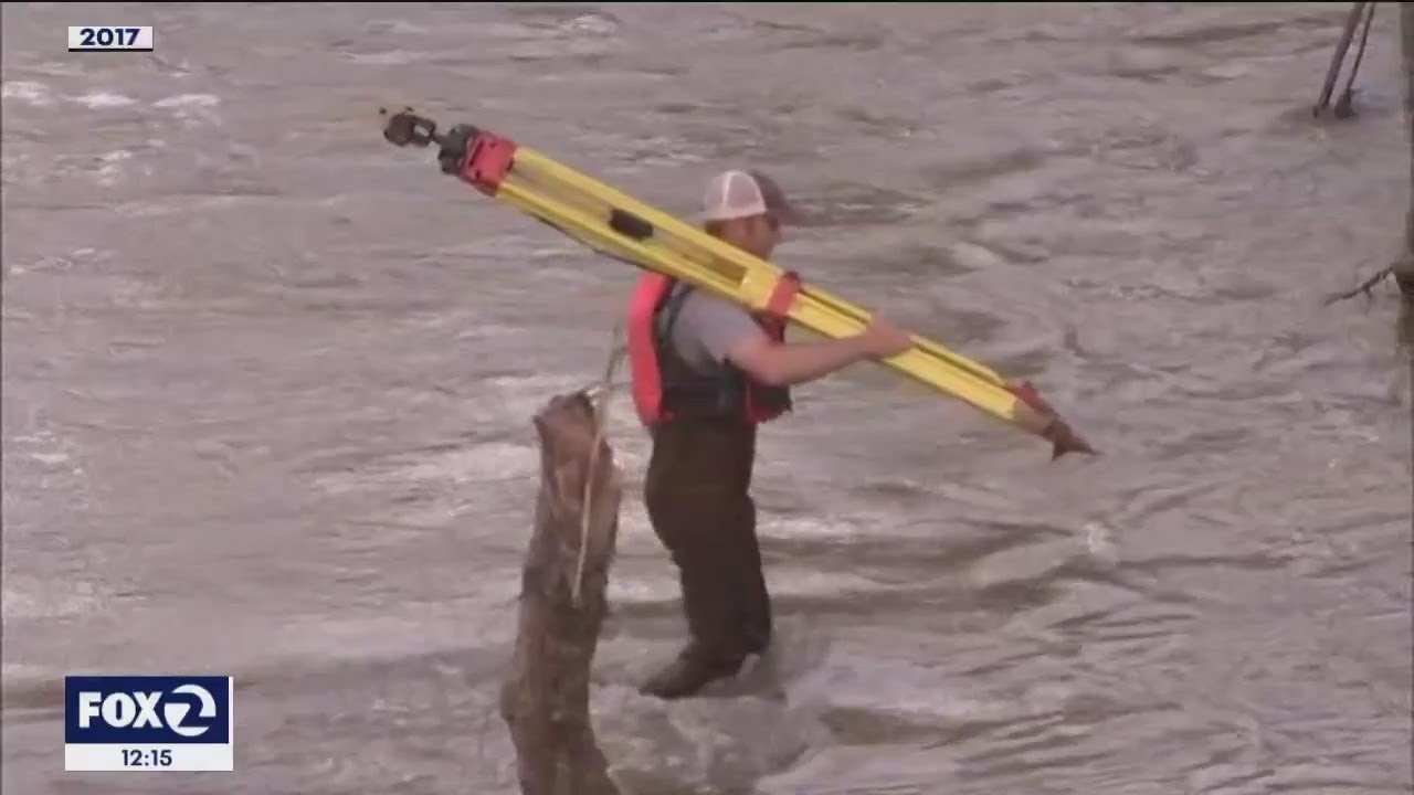 Officials closely monitor Bay Area steams ahead of incoming storm - YouTube