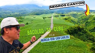 Pt. 3 MOST IMPRESSIVE Views in Negros Occidental (Bacolod-Murcia-DSB-San Carlos) Going BACK to CEBU