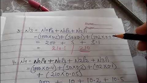 Replacement Theory- Replacement of Item Breaking Down Suddenly- Numerical Question- Q2.