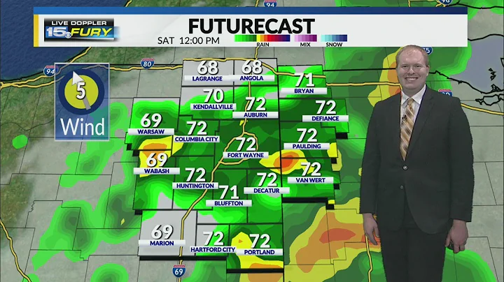 Drying out and muggy rest of your Saturday - DayDayNews