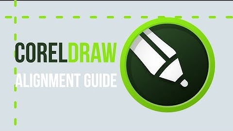 How to activate the alignment guide in CorelDraw