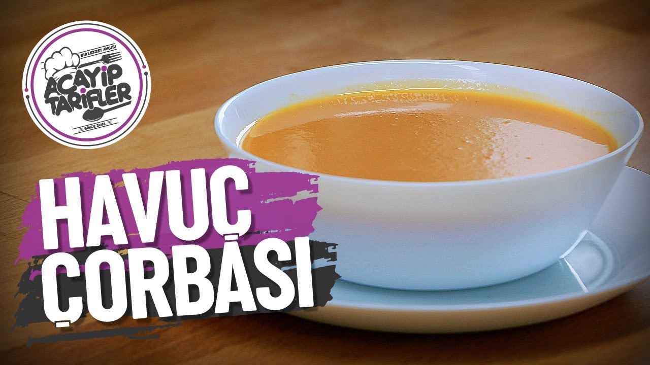 HEM LEZZET HEM DE VİTAMİN DEPOSU | HAVUÇ ÇORBASI | ACAYİP TARİFLER