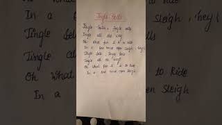 Jingle Bells 🎹🎼🔔🎶 Song lyrics | Merry Christmas 😄🎄🎁❄🎅| Trending Song lyrics#shorts