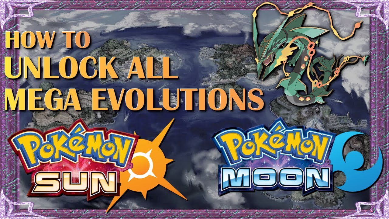 All Mega Pokémon+Mega Stones For XY ORAS SM USUM (Read