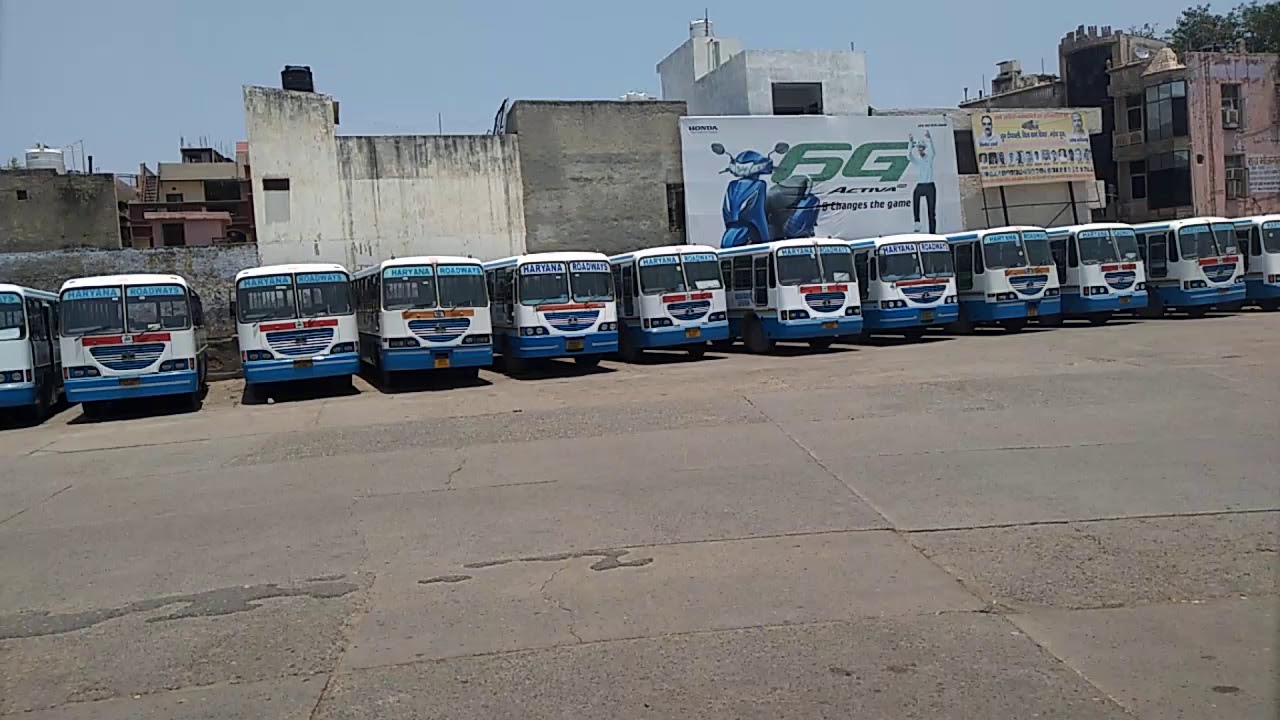 Gurgaon bus stand latest condition YouTube