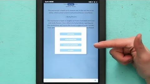 What Are the Functions of a NOOK? : About NOOK Readers