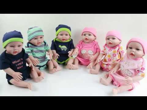 UCanaan Reborn Baby Dolls 18 Inch Soft Silicone Cloth Body Weighted Realistic Baby Dolls toysrus