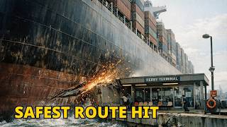 The Ferry Route Suez Marks Safest on the Map Took the Hit From a 217-Meter Ship