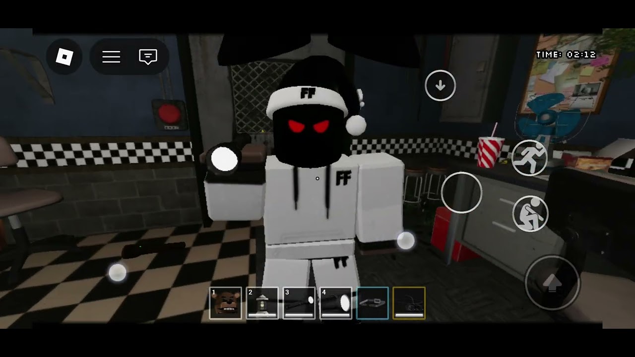 Hrajem hru na robloxe five nighst a't freddy's enternal nighst