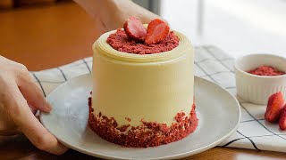 How to make Mini Red Velvet Cake l Mini Red Velvet Cake recipe