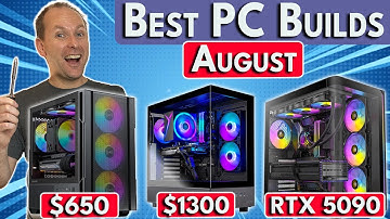 🔥PC Gaming Is BACK!🔥 $650 / $1300 / RTX 5090 Best PC Builds 2025