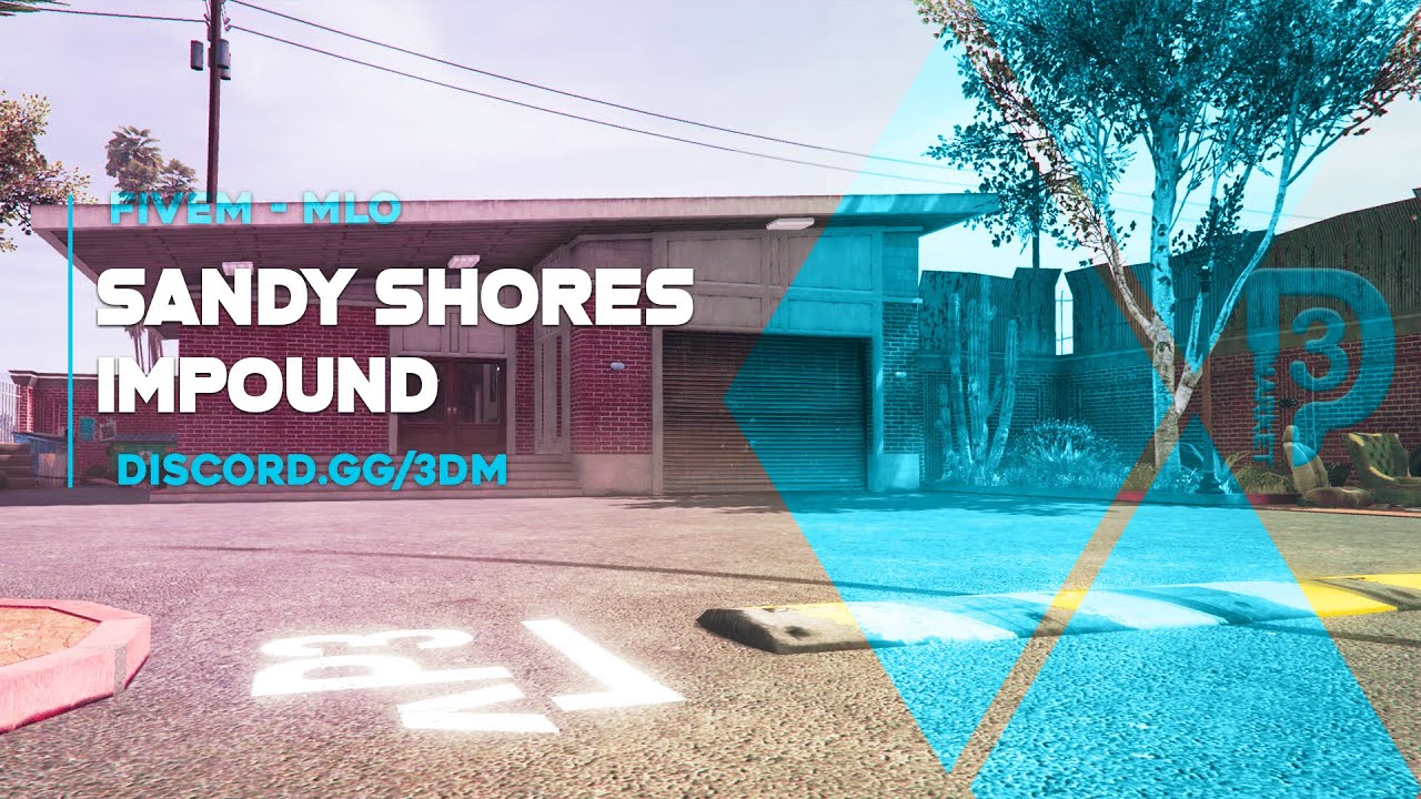 FiveM Maps | Sandy Shores Impound - YouTube