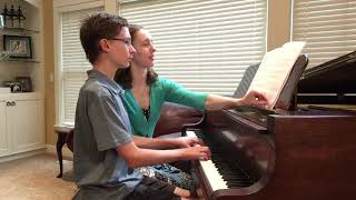 In Recital Duets: Book 2 - “Skip to My Lou” - Traditional, arr. Melody Bober