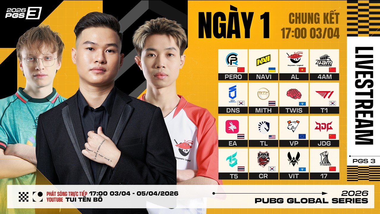 Costream [PGS 3] 🏆 Chung Kết : Anyone's Legend 🇻🇳 🇻🇳 🇻🇳 🇻🇳 🇻🇳 🇻🇳