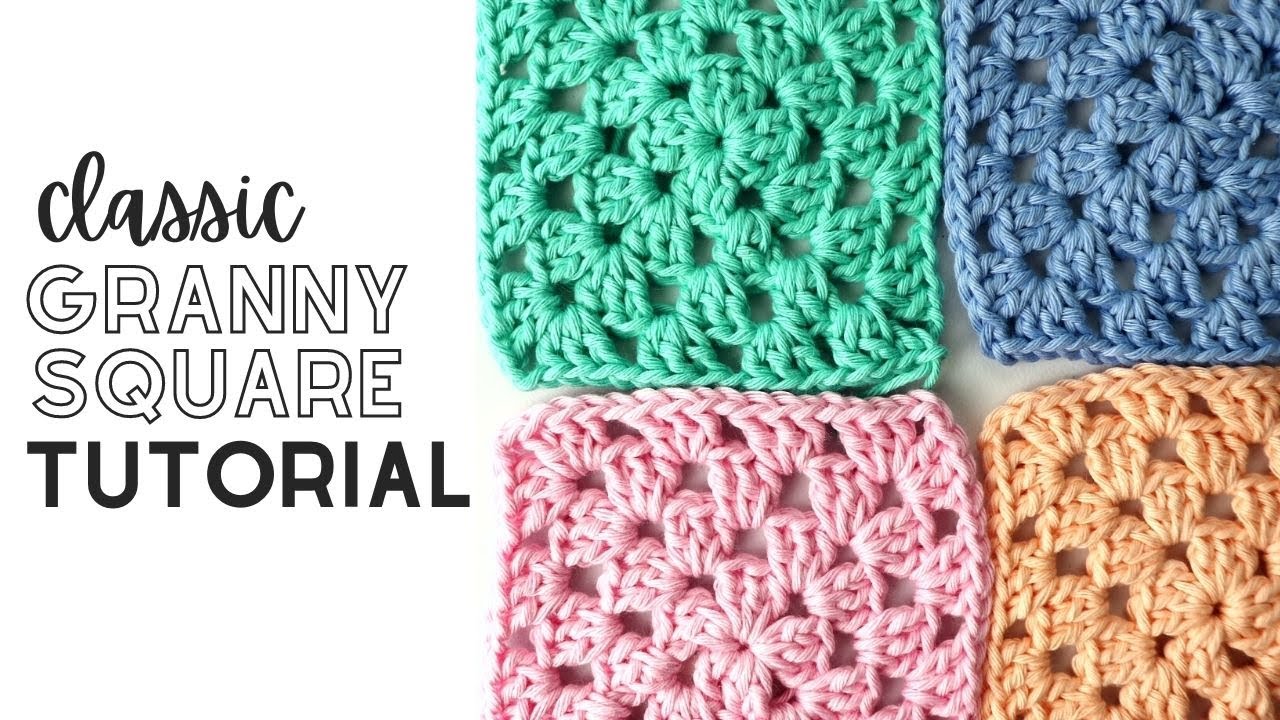 Super Easy Granny Square for Beginners!