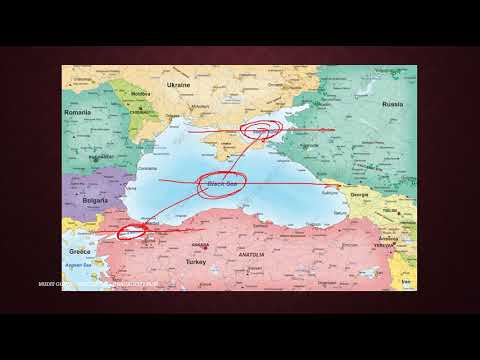 (Maps) Black Sea, Azov Sea, Bosporus Strait, Strait of Kerch, Dardenelles