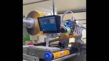 Máy in date tự động trên dây chuyền đóng gói tốc độ cao CIP-02HD