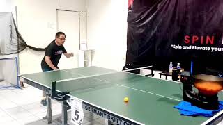 Information Basic drill using long pimple ox rubber at the backhand for attack Update