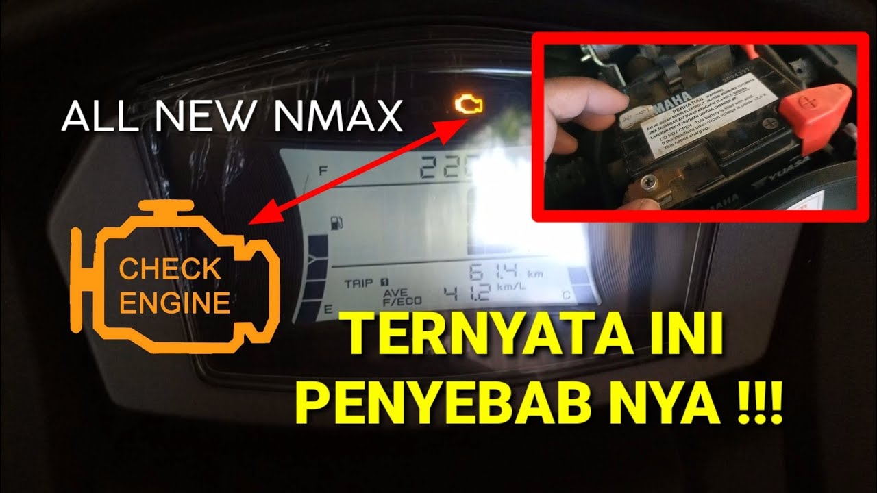 Jangan Panik !!! Yamaha Nmax New Kena Cek Engine Coba Cek Bagian ini !!!