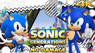 Sonic Generations - 100% Full Game Walkthrough (All Red Rings/Collectibles & Hard Mode) | No Damage