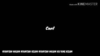 Puisi Nyanyian Malam,  musik cover bagaikan langit dan bumi
