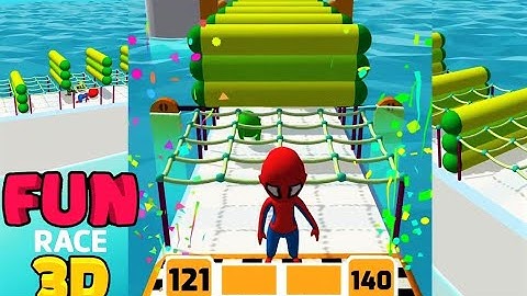 Fun Race 3D Walkthrough -  Fun Race 3D - Gameplay Part 1 - Level 1 - 10 + Bonus