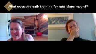 What does strength training for musicians mean?