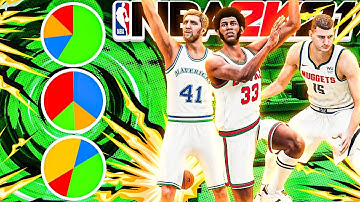 ABSOLUTE BEST CENTER BUILDS FROM EVERY PIE CHART ON NBA 2K21! PT. II