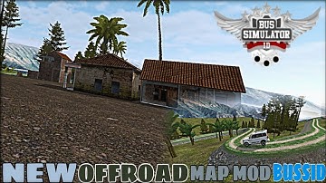 NEW OFFROAD DANGEROUS HILL MAP MOD V3 71 BUSSID MAP #bussid