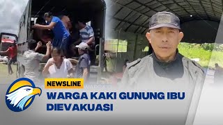 Status Gunung Ibu Masuk Level Awas, 400 Warga Dievakuasi