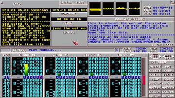 Watching to the world (Crying Chips Symphony - amiga chip music) - Jess & the wet machine