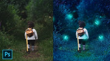 Fantasy Forest - Photoshop Manipulation Tutorial