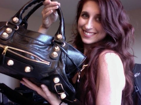 Leather handbag Balenciaga Brown in Leather  31345362