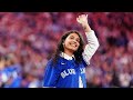Grammy-winning artist Alessia Cara sings the Canadian National Anthem before World Series Game 2! 🇨🇦